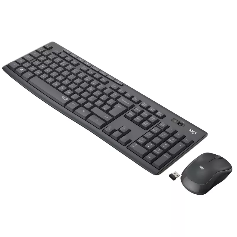 LOGITECH MK295 Tylus belaidis rinkinys GRAPHITE