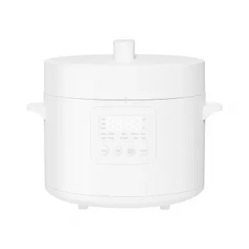 Elektrinis greitpuodis Xiaomi 4,8 L – 1000 W, baltas, išimamas puodas, ekranas
