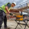 DeWALT DWE7485 210 mm stacionarus diskinis pjūklas, 230 V, C tipo euro kištukas