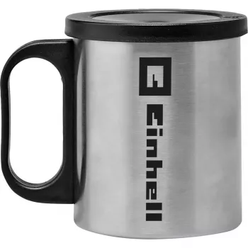 Nerūdijančio plieno kavos puodelis EINHELL 4609991 – vienetinis, 0,24 l, 90 mm aukštis