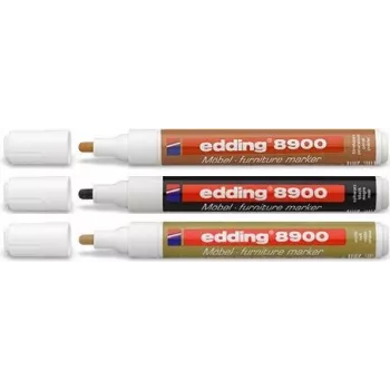 Markeris Edding 8900 pluoštinis antgalis Ruda 1 vnt