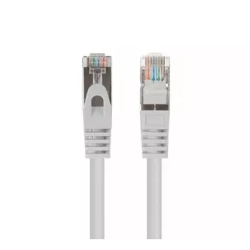 Tinklo kabelis LANBERG PCF6-20CC-0200-S Cat6 U/UTP RJ-45–RJ-45 2 m Pilka 10 Gbit/s