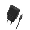 Beline Beli02174 30W USB-C į Lightning įkroviklis su juodu kabeliu