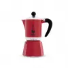 Kavinukas viryklei BIALETTI Rainbow 0.06 L — aliuminis, 60 ml, raudonas