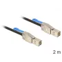DeLOCK 83395 SAS (Serial Attached SCSI) kabelis 2 m Juodas