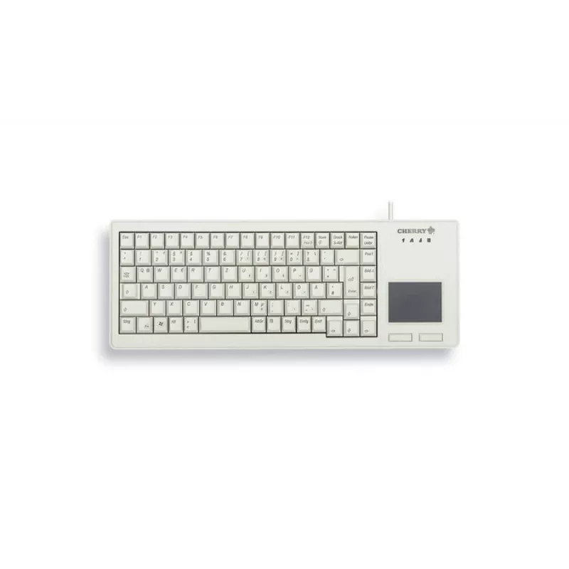 CHERRY XS Touchpad klaviatūra USB QWERTY pilno dydžio išdėstymas Pilka