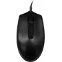Laidinė USB pelė LC-Power LC-M721B – juoda, optinė, ergonomiškas dizainas