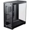 PHANTEKS NV-Series NV5 MK2 ATX korpusas, grūdintas stiklas, DRGB - satino juoda + 3 vnt. M25 Gen2 PWM D-RGB ventiliatoriai Reverse Blade + 1 įprastas ventiliatorius - 120 mm