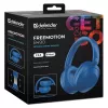 Belaidės ausinės Defender Fre Emotion B490 mėlynos, ant ausų, Bluetooth, įmontuotas mikrofonas