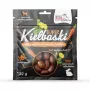 SYTA MICHA Great sausages su triušiu, morka ir kiaulpiene – šunų skanėstas – 100g