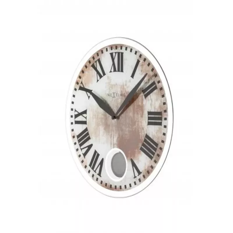 Laikrodis NeXtime 8162 Romana, baltas, Ø43 cm, sieninis