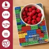 Virtuvinės svarstyklės Beper P102BIL005 – skaitmeninės, 5 kg, 1 g, spalvoti plyteliai