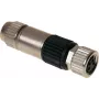 Harting 21 02 151 2405 Laido jungtis M8-S Juoda - Nikeliuota
