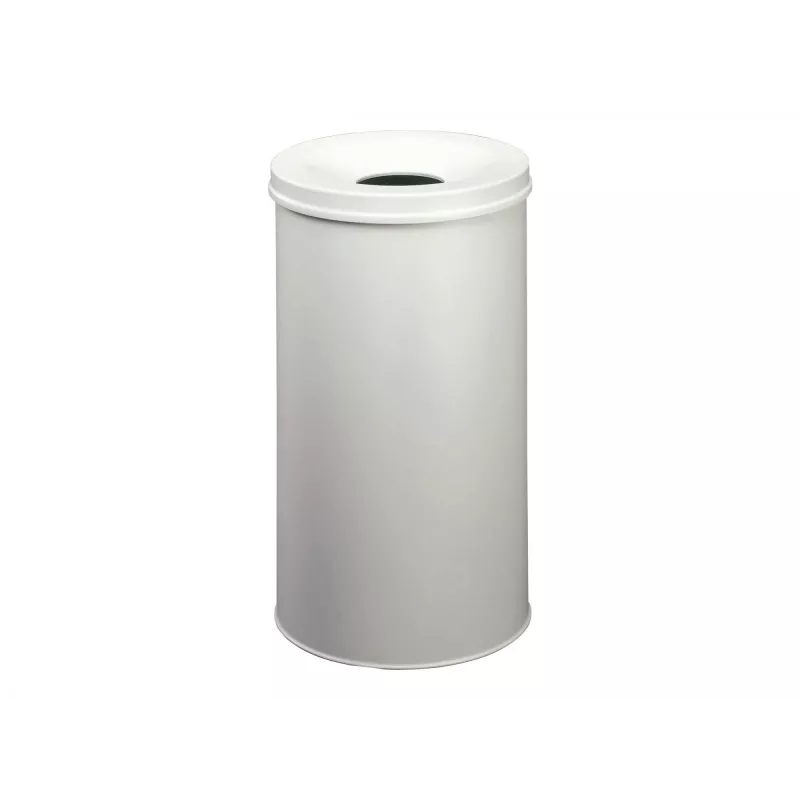 Šiukšliadėžė Durable 330710 60L apvali plieninė pilka
