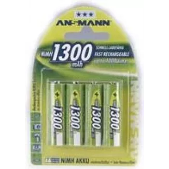 ANSMANN AA tipo NiMH įkraunama baterija 1300 mAh