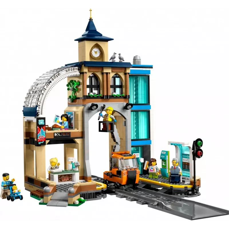 LEGO CITY 60469 Centrinė traukinių stotis