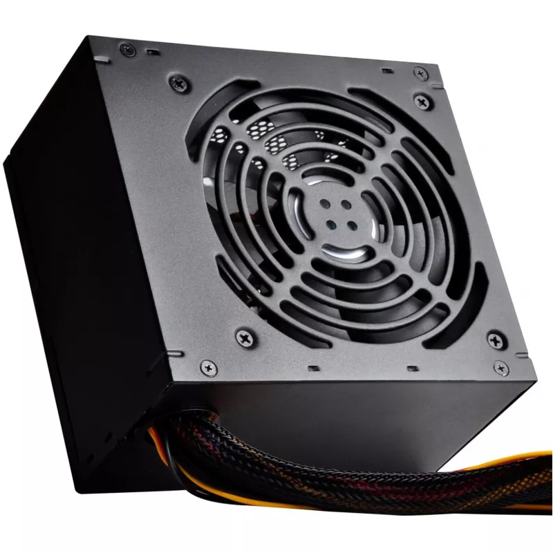 Maitinimo blokas SILVERSTONE ST50F-ES230 500 W, 24 kontaktų ATX, nemodulinis, 120 mm ventiliatorius, aliuminis
