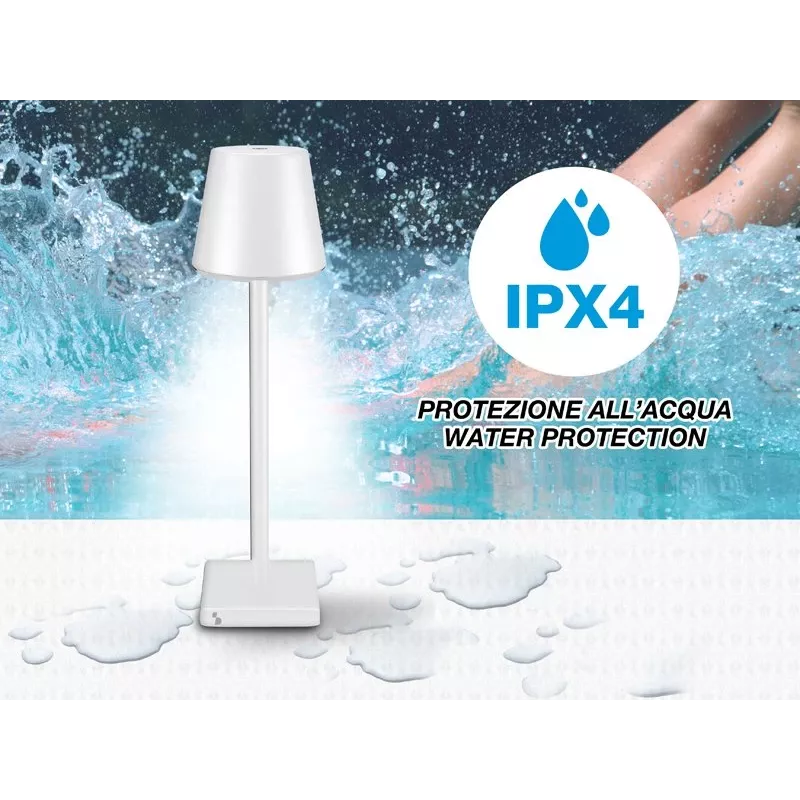 Beper P201UTP102 įkraunama stalo lempa, liečiamas jungiklis, 2 W