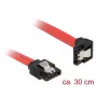 SATA kabelis DeLOCK 83978 0,3 m SATA 7 kontaktų Juodas Raudonas