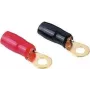 Hama 25 mm², M8, 2 vnt., žiediniai antgaliai, auksuoti