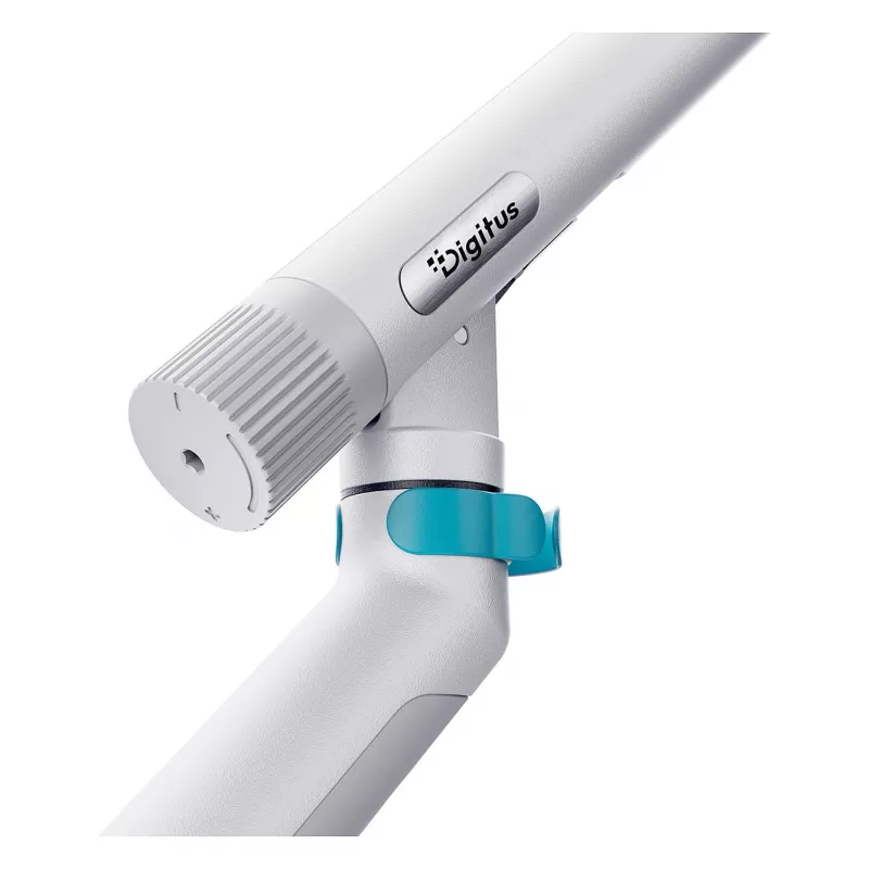 Monitorio laikiklis DIGITUS Dual, dviem 35 colių ekranams, spaustuvas, 2×10 kg, VESA 75–100, pakreipimas -45–90°