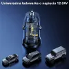 Automobilinis kroviklis usams CC164CC01 30W su 1×USB-A ir 1×USB-C greitajam krovimui