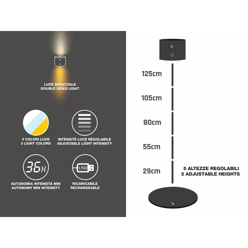 Elektrinis virdulys Beper P201UTP306 1.7 L 2200 W, nerūdijančio plieno kaitinimo elementas, belaidis ąsotis