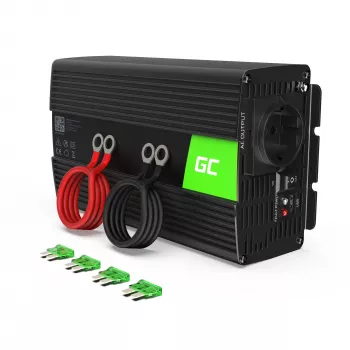 Green Cell INV08 keitiklis / inverteris lauko 1000 W juodas