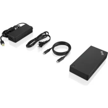Lenovo 03X7609 USB dokas / prievadų replikatorius, laidinis USB 3.2 Gen 2 (3.1 Gen 2) Type-A, juodas