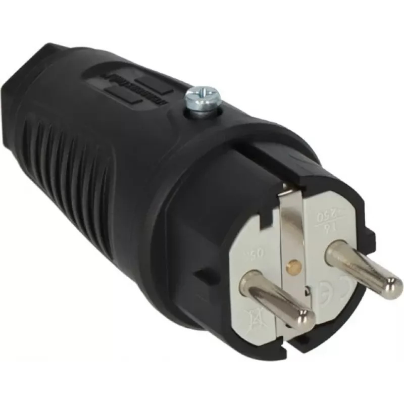 Elektros kištukas Type E/F Brennenstuhl 1082040020 Juodas 230V 16A