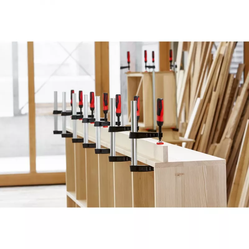 Gnybtinis spaustuvas BESSEY TG30-2K 30 cm aliuminis juodas raudonas