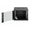 DIGITUS Dynamic-N sieninis tinklo spintos korpusas 9U 19 col. 600x600 mm, IP20, su raktiniu užraktu, nesurinktas