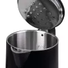 IDEAL virdulys 1,7 l, plieninis korpusas, 1500 W, juodas