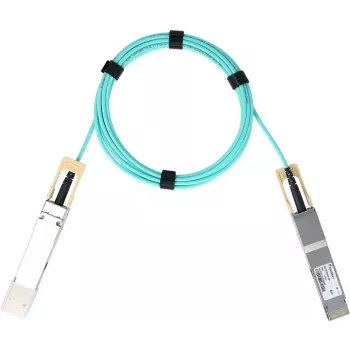 AOC laidas BlueOptics PAN-QSFPDD-400GBASE-AOC-3M-BO QSFP-DD 400G 3m Turkis