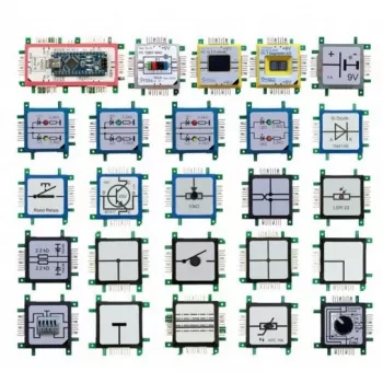 ALLNET 125697 Įvairiaspalvis Brick’R’knowledge suderinamumo elementas
