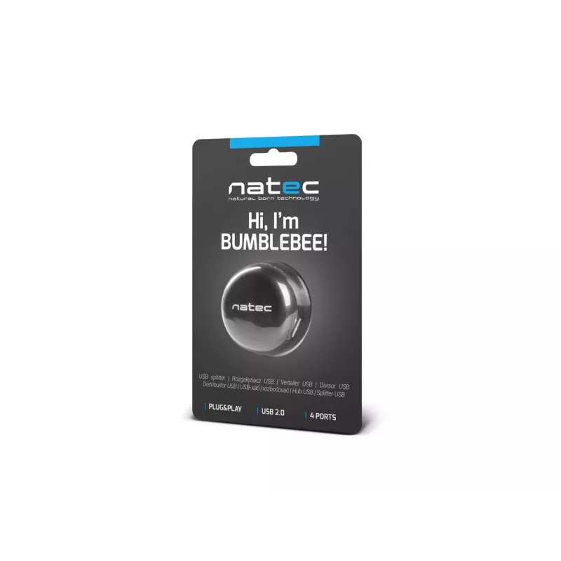 USB šakotuvas NATEC Bumblebee NHU-1330