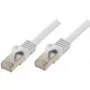 Tinklo kabelis ShiverPeaks Cat7 1m Baltas SF/UTP
