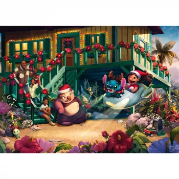 Dėlionė Schmidt Spiele 58049 – 1000 vnt., Lilo & Stitch animaciniai filmai