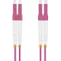 helos Patch Cable LC Multi-Mode 0,5 m — dupleksinis daugiamodis šviesolaidinis šuolis