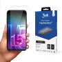 Grūdinta lanksti apsauginė plėvelė 3MK FlexibleGlass Pro, Apple iPhone 15 – skaidri, atspari įbrėžimams