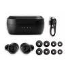 Teufel REAL BLUE TWS 3 belaidės ausinės į ausį, juodos, Bluetooth, skirtos pokalbiams ir muzikai