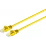 Tinklo jungiamasis laidas ShiverPeaks S/CONN RJ45 U/UTP Cat.7 neekranuotas, geltonas, 7,5 m