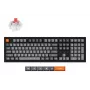 Keychron K10 Max belaidė mechaninė klaviatūra QMK, universali USB RF Wireless Bluetooth, juoda