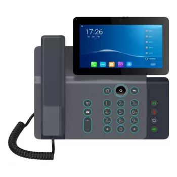 Fanvil V67 IP vaizdo telefonas juodas 20 linijų LCD Wi-Fi