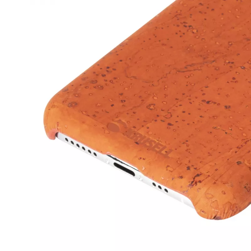 Apsauginis telefono dėklas Krusell Birka, Apple iPhone 11 Pro Max, rūdų spalva