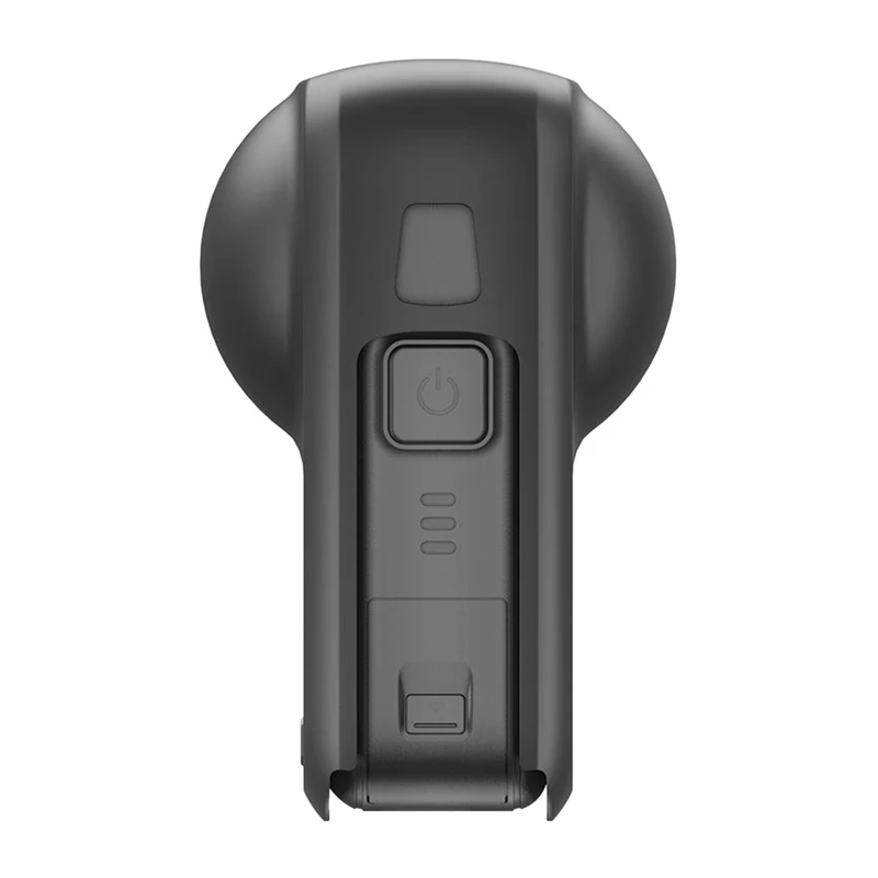 Silicone dėklas su objektyvo dangteliu PULUZ, skirtas DJI Osmo 360, juodas