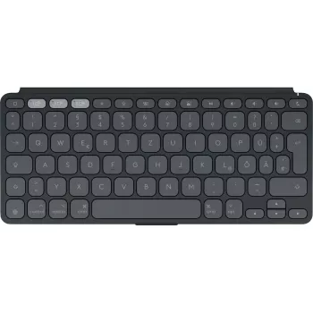 LOGITECH Keys-To-Go 2 für iPad, iPhone, Mac und Apple TV kabellose Tastatur Grafit