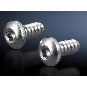 Varžtų komplektas Rittal 2486.600 — šešiabriauniai varžtai skardai, Ø 5,5 mm, sriegio ilgis 13 mm, 300 vnt.