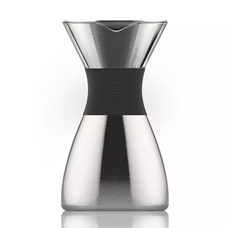 Asobu PourOver šalto virimo kavos aparatas juodas, sidabrinis
