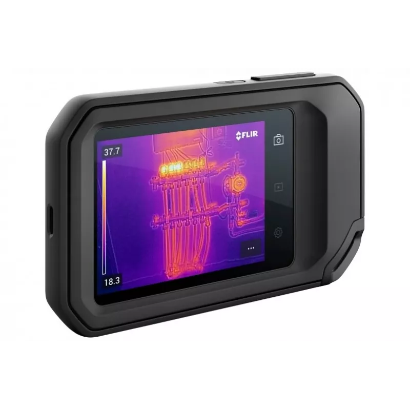Termovizijos kamera FLIR C-5 juoda su įmontuotu ekranu 160 x 120 pikselių